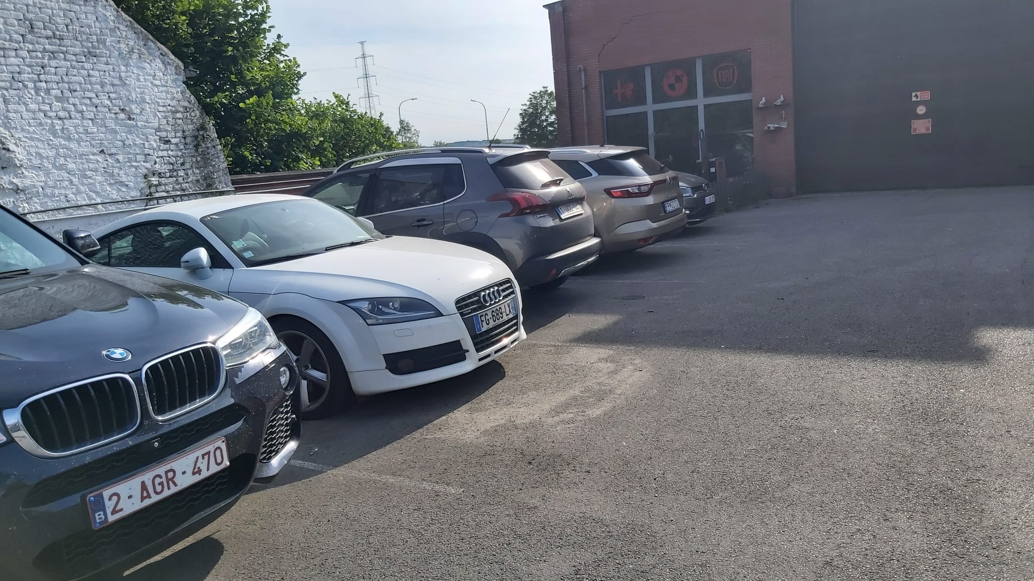 Parking extérieur Charleroi